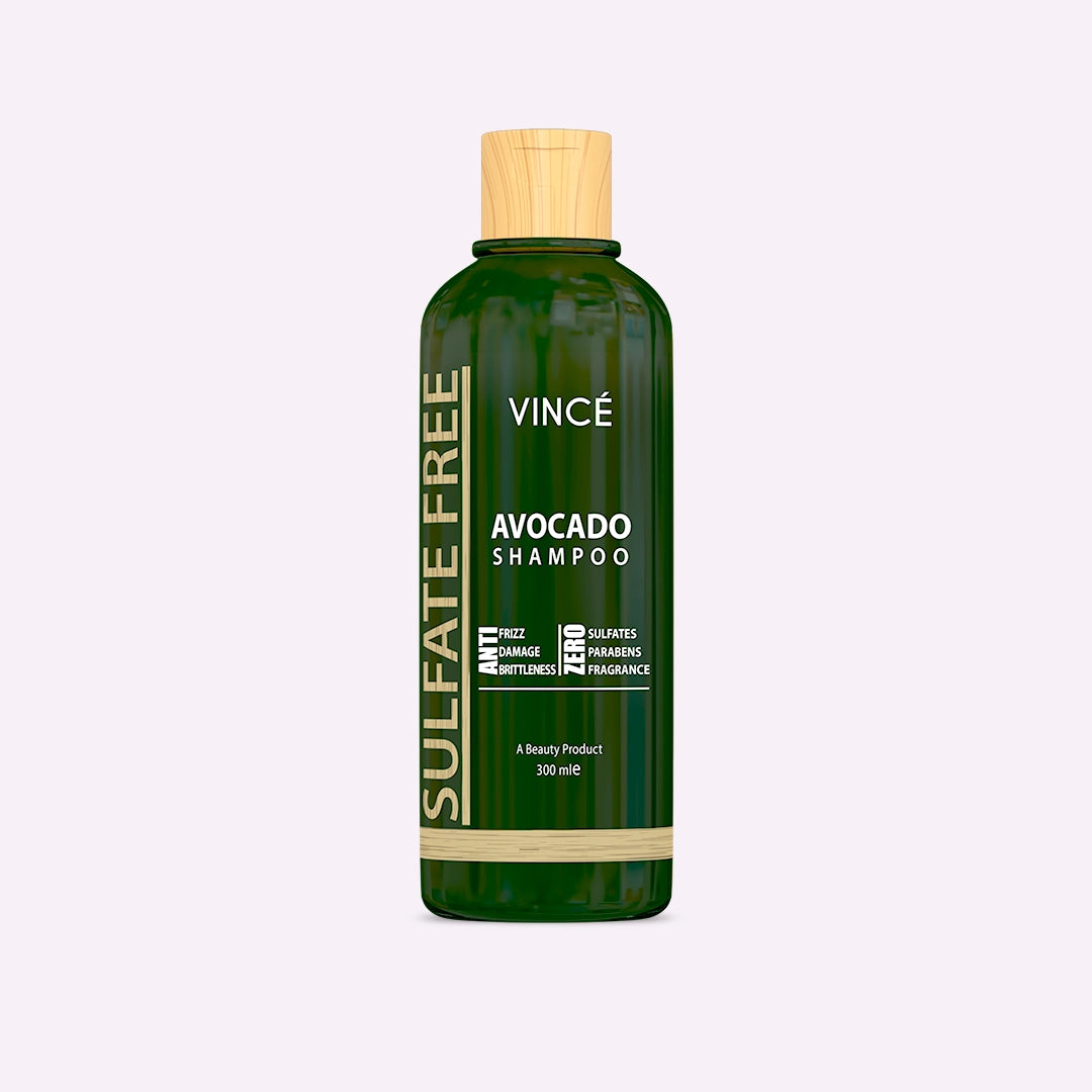 Vincé Sulfate Free Avocado Shampoo – Anti Frizz & Damage Repair (300ml)