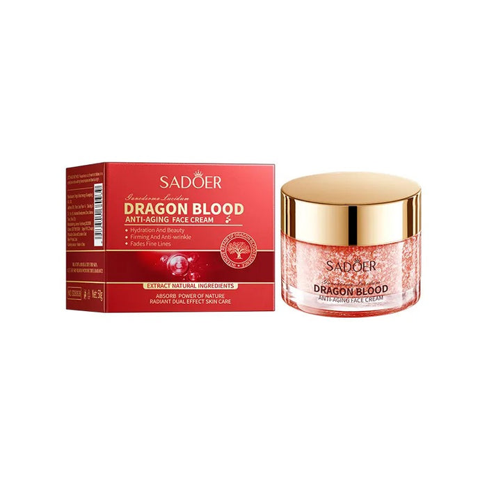 SADOER Dragon Blood Anti-Aging Face Cream – Firming & Anti-Wrinkle Moisturizer (50g)