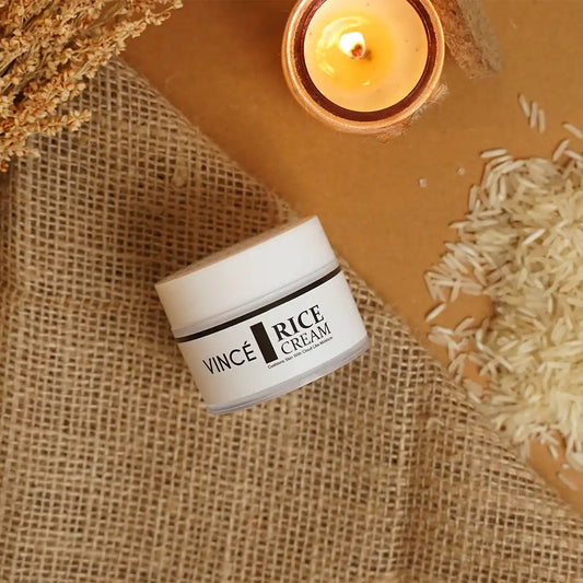 Vincé Rice Cream – Cloud-Like Barrier Repair, Deep Hydration & Glass Skin Glow (50ml)