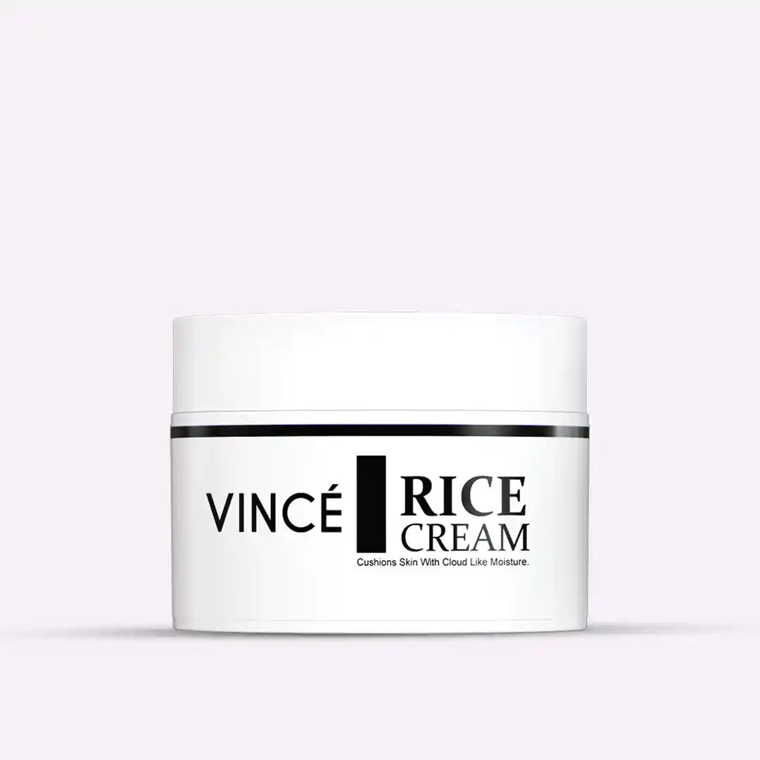 Vincé Rice Cream – Cloud-Like Barrier Repair, Deep Hydration & Glass Skin Glow (50ml)