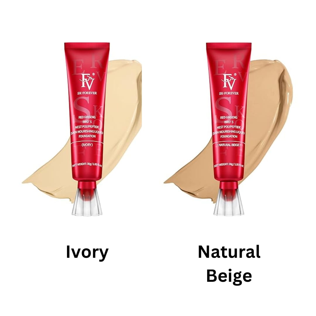FV Red Ginseng Full Coverage Liquid Foundation (Waterproof & Matte Finish