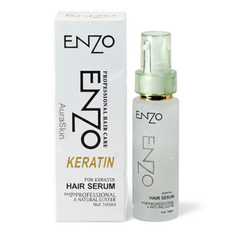ENZO Professional Keratin Hair Serum (100ml) – Frizz Control & Heat Protection