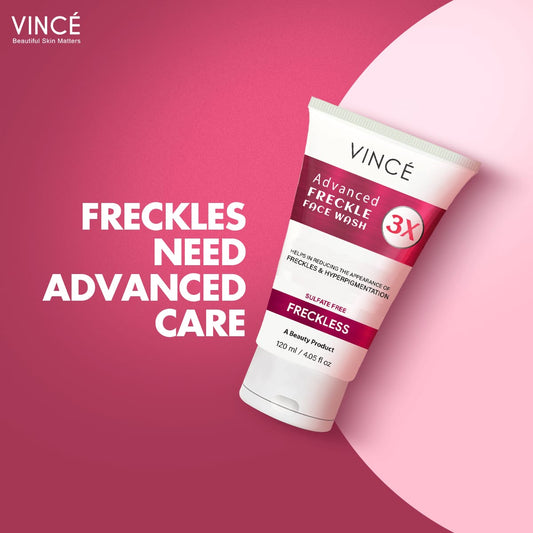 Vince Advanced Freckle Face Wash – 120ml (Sulfate-Free)