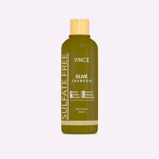 Vincé Sulfate Free Olive Shampoo – Deep Conditioning & Anti-Dryness (300ml)