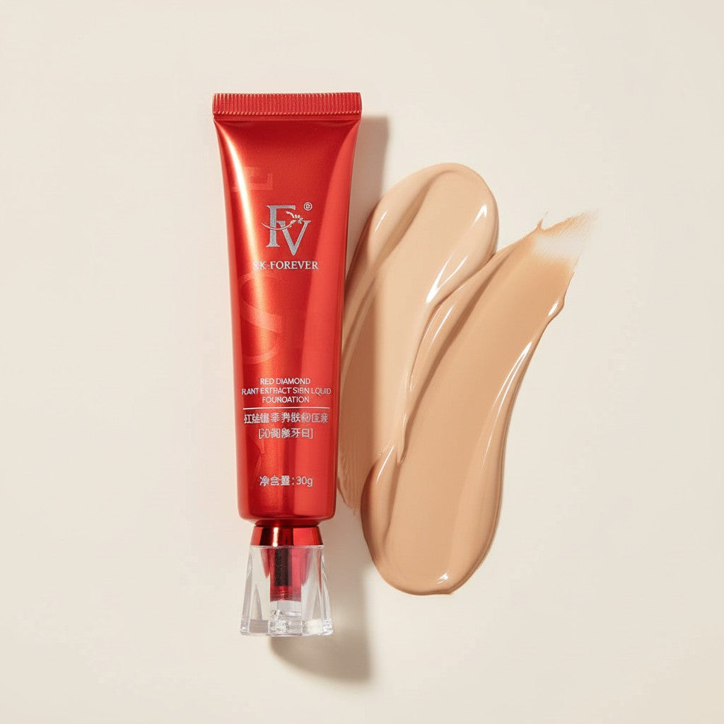 FV Red Ginseng Full Coverage Liquid Foundation (Waterproof & Matte Finish